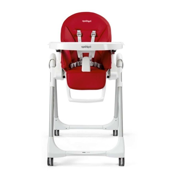 Фото - Стульчик для кормления трансформер Peg-Perego Prima Pappa Follow Me Fragola (красный)