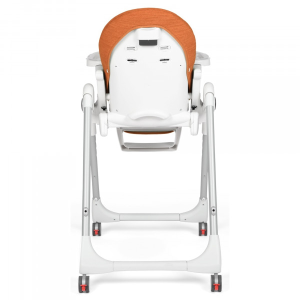Фото - Стільчик для годування трансформер Peg-Perego Prima Pappa Follow Me Wonder Orange (плямостійкий помаранчевий)