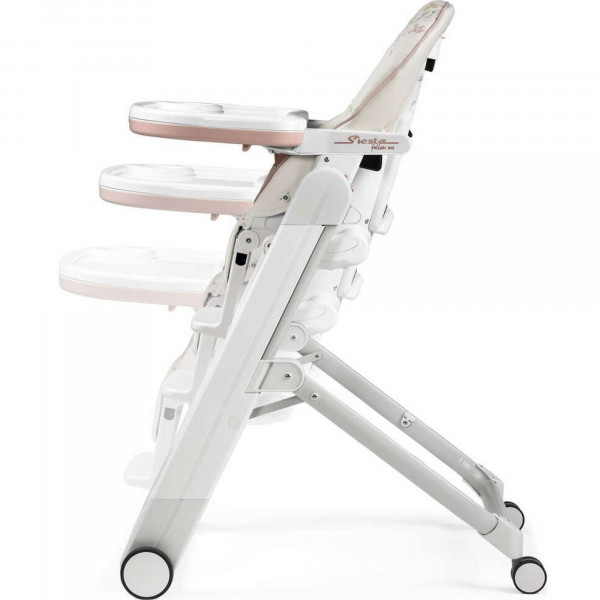 Фото - Стільчик для годування трансформер Peg-Perego Siesta Follow Me Aquarelle (квіткова фантазія)