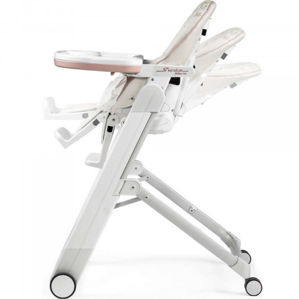 Фото - Стільчик для годування трансформер Peg-Perego Siesta Follow Me Aquarelle (квіткова фантазія)