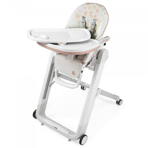 Фото - Стільчик для годування трансформер Peg-Perego Siesta Follow Me Aquarelle (квіткова фантазія)
