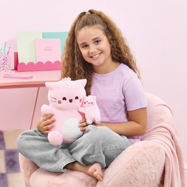 Фото - М'яка іграшка Pembe The Pink Cat 23 см - Солодкий настрій (PE2460)