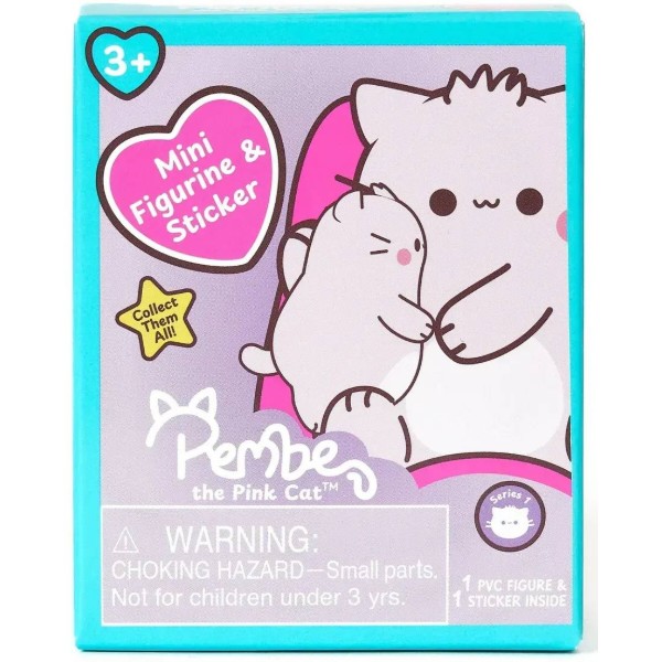 Фото - Ігрова фігурка-сюрприз Pembe The Pink Cat (blind box) (40312)