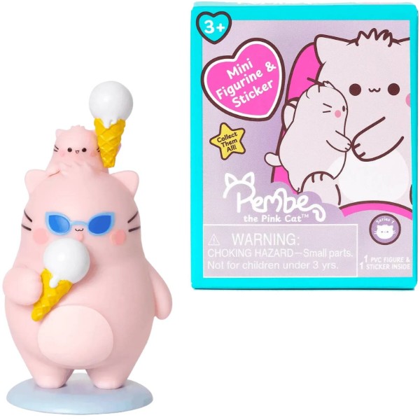 Фото - Ігрова фігурка-сюрприз Pembe The Pink Cat (blind box) (40312)
