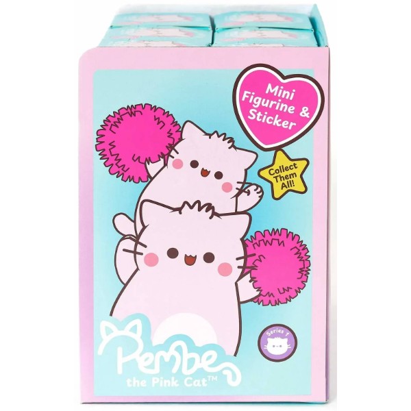 Фото - Ігрова фігурка-сюрприз Pembe The Pink Cat (blind box) (40312)