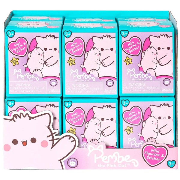 Фото - Ігрова фігурка-сюрприз Pembe The Pink Cat (blind box) (40312)