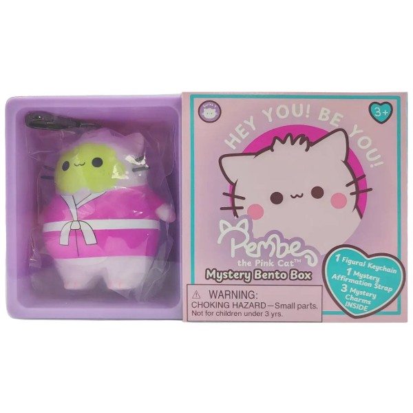 Фото - Ігрова фігурка-сюрприз Pembe The Pink Cat "Рожева фантазія" (bento box) (40313)
