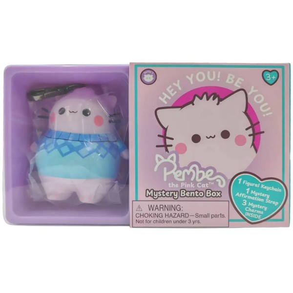 Фото - Ігрова фігурка-сюрприз Pembe The Pink Cat "Рожева фантазія" (bento box) (40313)