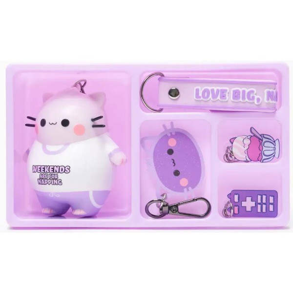 Фото - Ігрова фігурка-сюрприз Pembe The Pink Cat "Рожева фантазія" (bento box) (40313)
