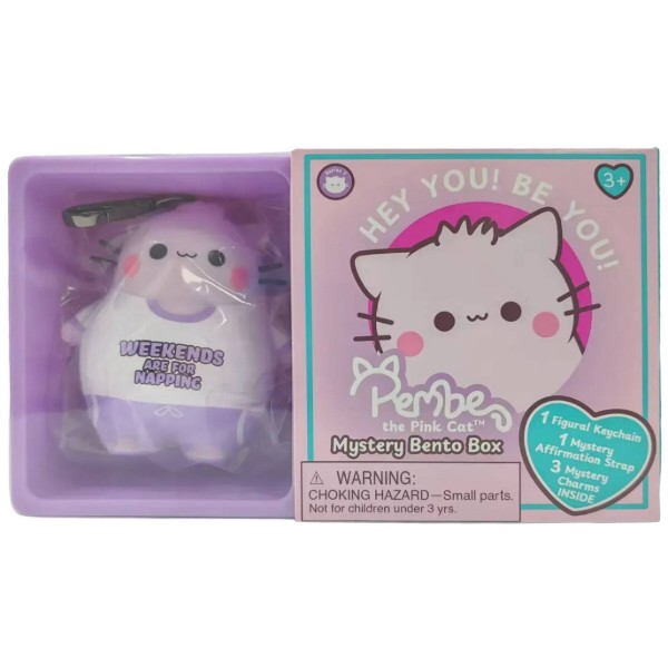 Фото - Ігрова фігурка-сюрприз Pembe The Pink Cat "Рожева фантазія" (bento box) (40313)