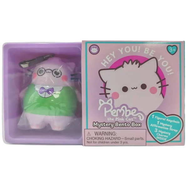 Фото - Ігрова фігурка-сюрприз Pembe The Pink Cat "Рожева фантазія" (bento box) (40313)
