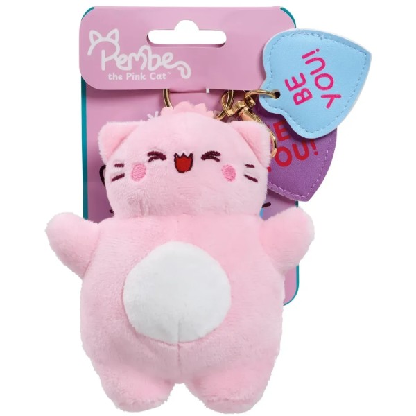 Фото - М'яка іграшка Pembe з кліпсою The Pink Cat (PE2549)