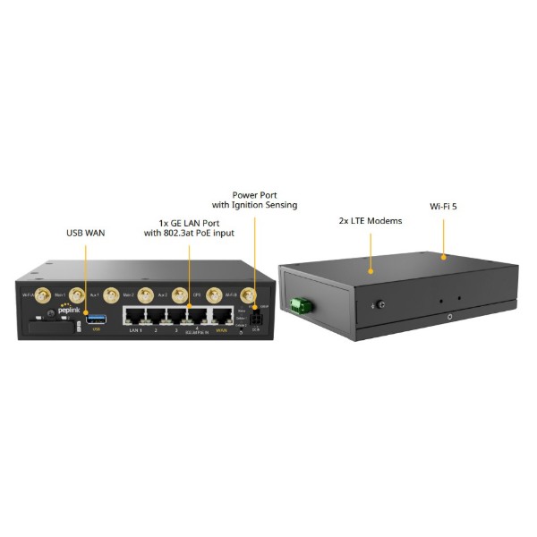 Фото - Маршрутизатор інтернет LAN Peplink MAX-BR2-LTE-E-T-PRM