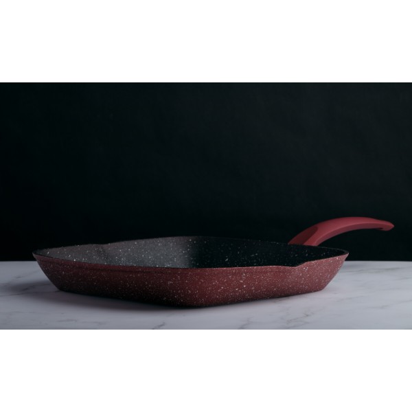 Фото - Сковорода гриль Pepper Cherry Lava-Stone 28x28 cм (PR-2110-28)