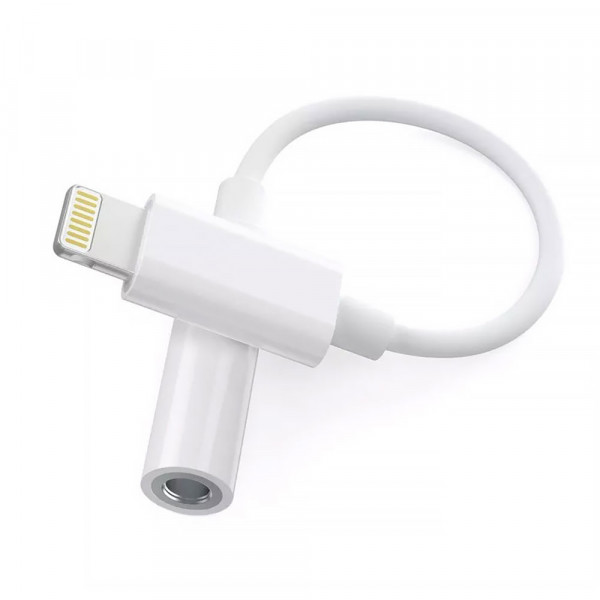 Фото - Перехідник аудіо Choetech 3.5мм 4pin (F) Audio DAC Chip MFi,  0.1m (AUX005)