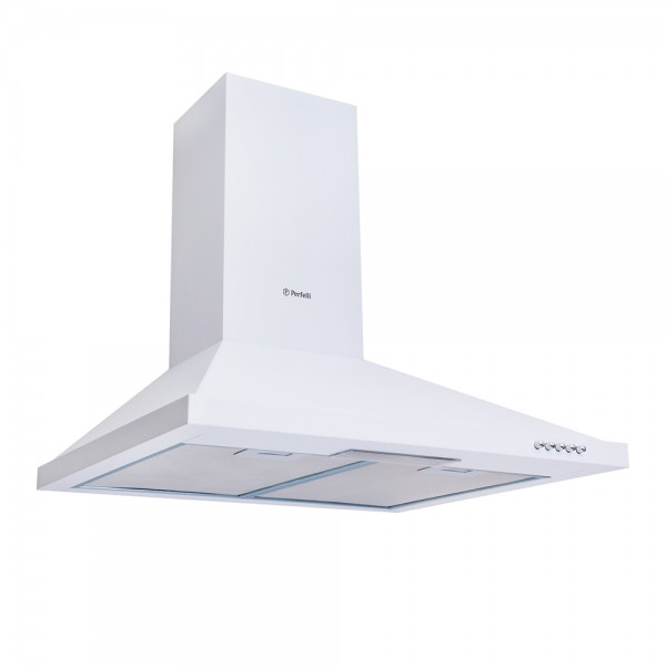 Фото - Вытяжка декоративная Perfelli K 6212 C WH 650 LED