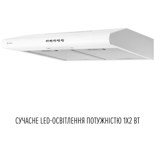 Фото - Вытяжка традиционная Perfelli CLIO 6 DM BIANCO