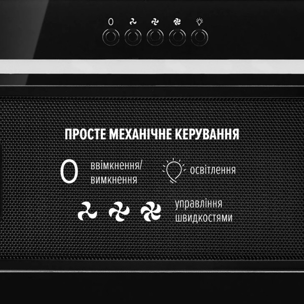 Фото - Вытяжка встраиваемая Perfelli LIA 5 NM NERO SILENZIO