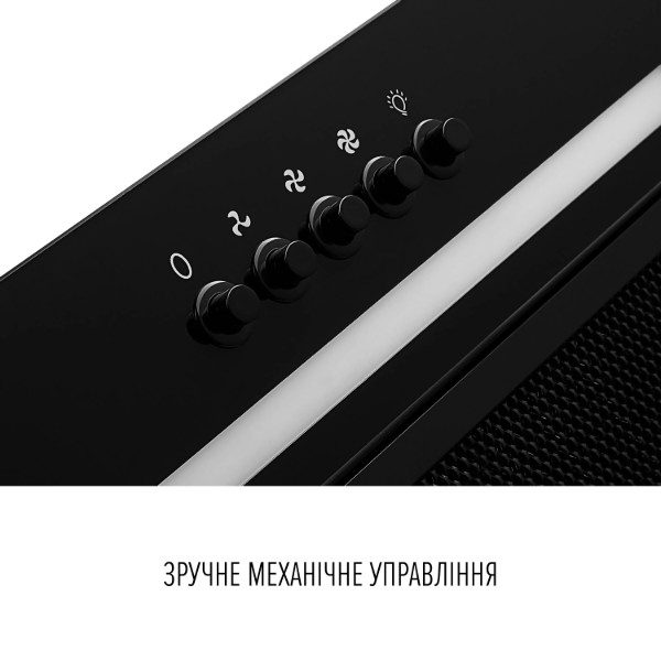 Фото - Вытяжка встраиваемая Perfelli LIA 5 NM NERO SILENZIO