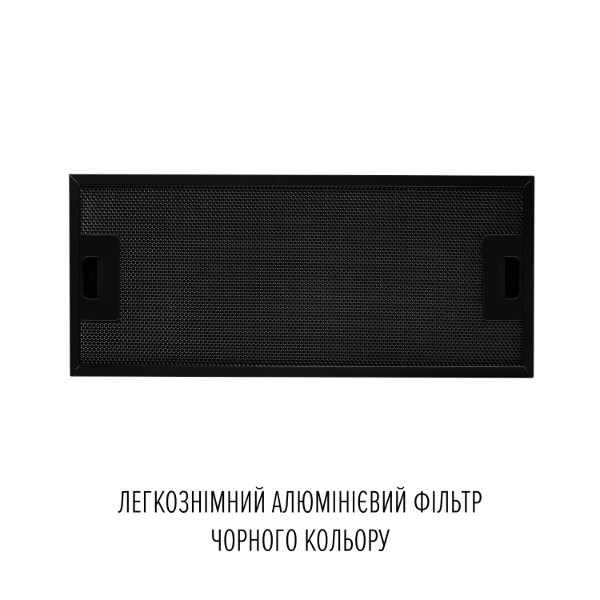 Фото - Витяжка вбудована Perfelli LIANA 5 NW NERO SILENZIO