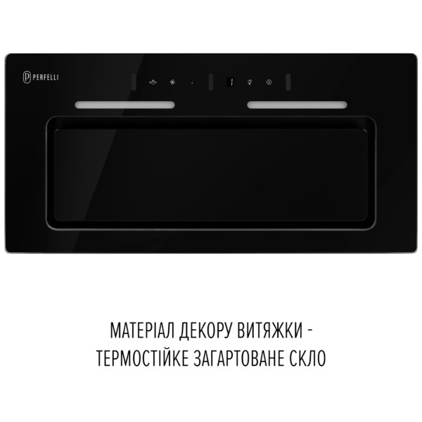 Фото - Вытяжка встраиваемая Perfelli NUOVA 6JWRBM NERO SILENZIO