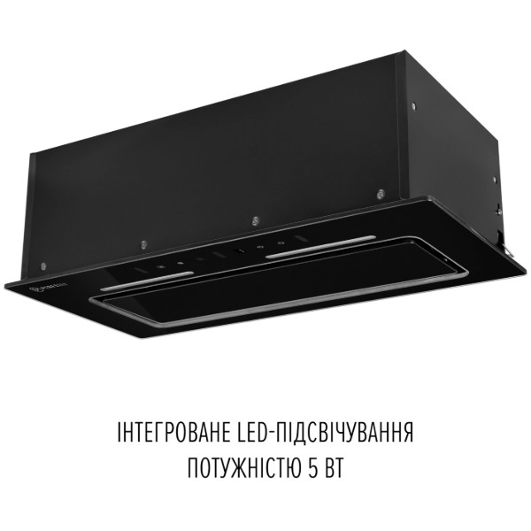 Фото - Вытяжка встраиваемая Perfelli NUOVA 6JWRBM NERO SILENZIO