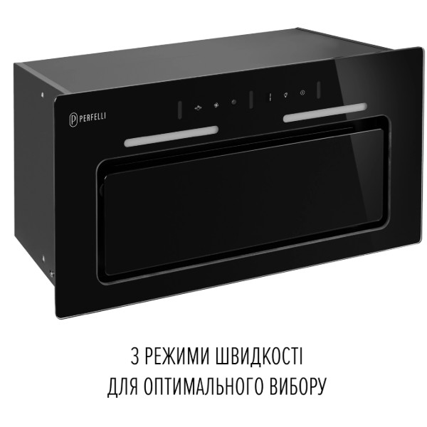 Фото - Вытяжка встраиваемая Perfelli NUOVA 6JWRBM NERO SILENZIO