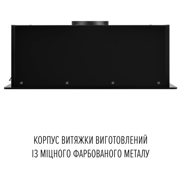 Фото - Вытяжка встраиваемая Perfelli NUOVA 6JWRBM NERO SILENZIO