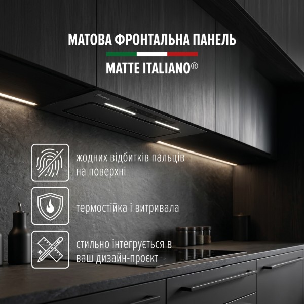 Фото - Вытяжка встраиваемая Perfelli NUOVA 6PWRBM NERO