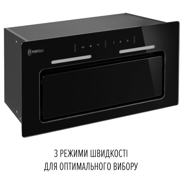 Фото - Вытяжка встраиваемая Perfelli NUOVA 6QWRB NERO SILENZIO