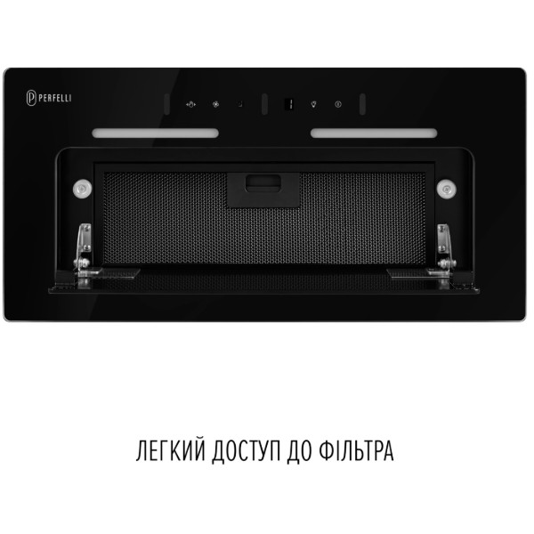 Фото - Вытяжка встраиваемая Perfelli NUOVA 6QWRB NERO SILENZIO