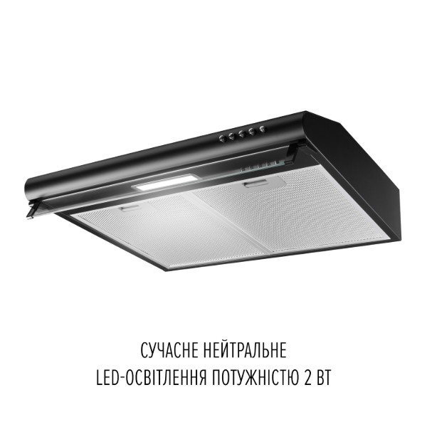 Фото - Вытяжка традиционная Perfelli PL 5144 BL LED