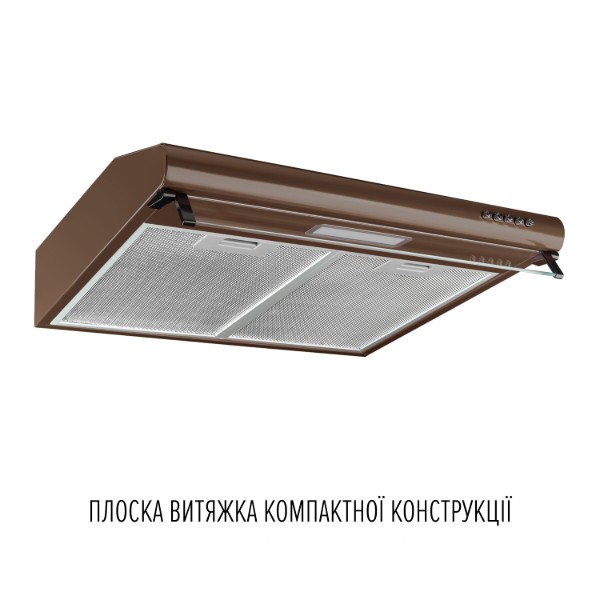 Фото - Витяжка традиційна Perfelli PL 5144 Dark BR LED