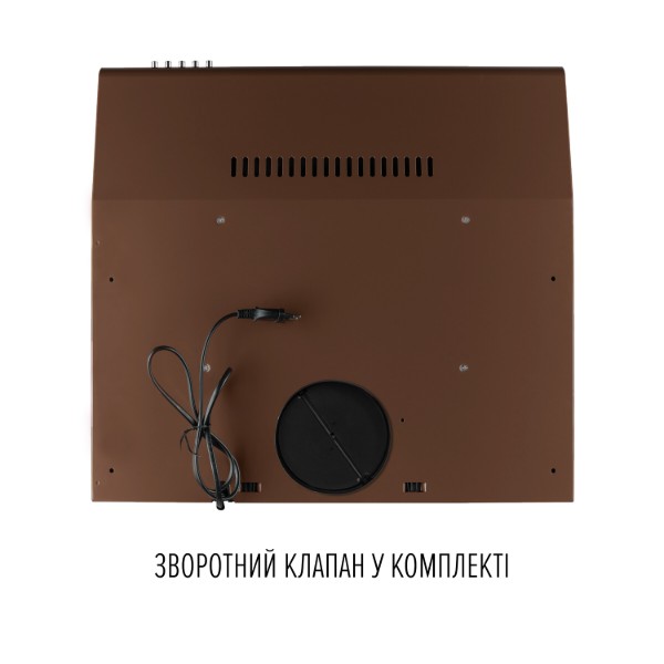Фото - Витяжка традиційна Perfelli PL 5144 Dark BR LED
