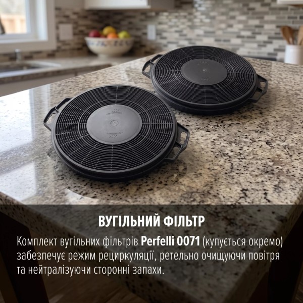 Фото - Вытяжка традиционная Perfelli PL 6124 BL LED