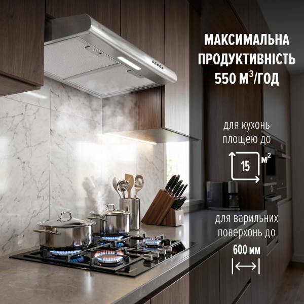 Фото - Вытяжка традиционная Perfelli PL 6124 I LED