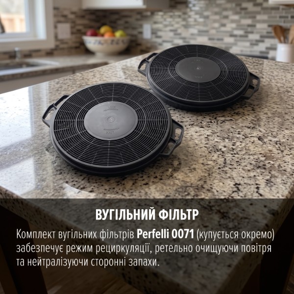 Фото - Вытяжка традиционная Perfelli PL 6144 BL LED