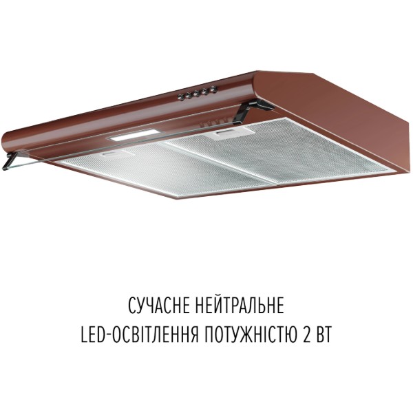 Фото - Вытяжка традиционная Perfelli PL 6144 BR LED