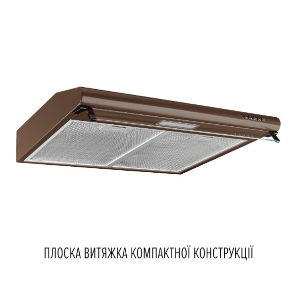Фото - Витяжка традиційна Perfelli PL 6144 Dark BR LED