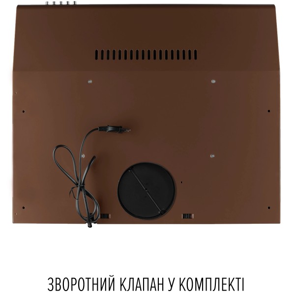 Фото - Витяжка традиційна Perfelli PL 6144 Dark BR LED