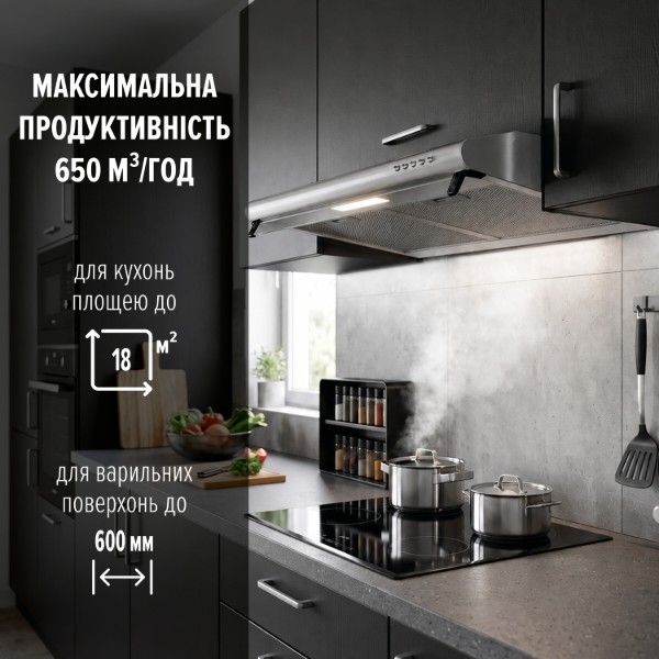 Фото - Вытяжка традиционная Perfelli PL 6244 I LED