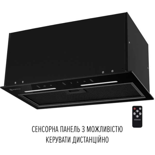 Фото - Витяжка вбудована Perfelli VIOLA 5PWRB NERO