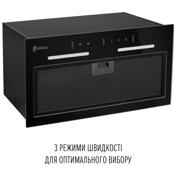 Фото - Вытяжка встраиваемая Perfelli VIOLA 5QWRB NERO SILENZIO