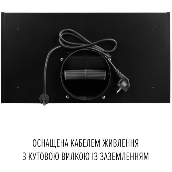 Фото - Витяжка вбудована Perfelli VIOLA 5PWRB NERO