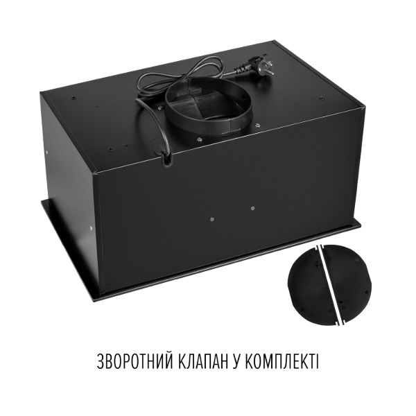 Фото - Витяжка вбудована Perfelli VIOLA 5PWRB NERO