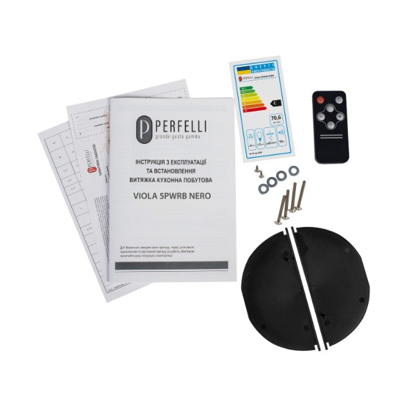 Фото - Витяжка вбудована Perfelli VIOLA 5PWRB NERO