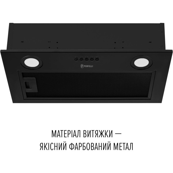 Фото - Витяжка вбудована Perfelli BI 5212 FBL LED
