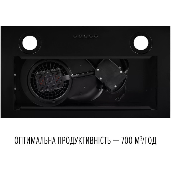 Фото - Витяжка вбудована Perfelli BI 5212 FBL LED