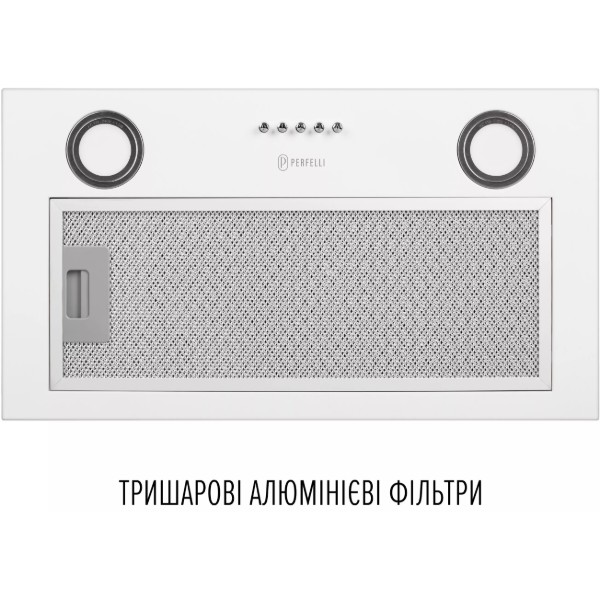 Фото - Витяжка вбудована Perfelli BI 5212 WH LED