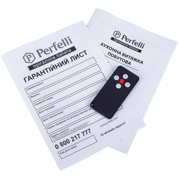 Фото - Вытяжка встраиваемая Perfelli BI 6512 A 1000 BL LED